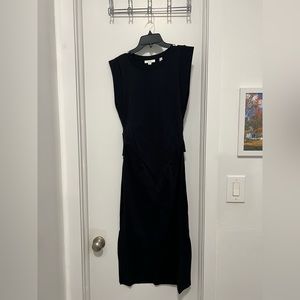 VINCE BLACK DRESS WITU TIE BACK DETAIL - NEW WITH TAGS!